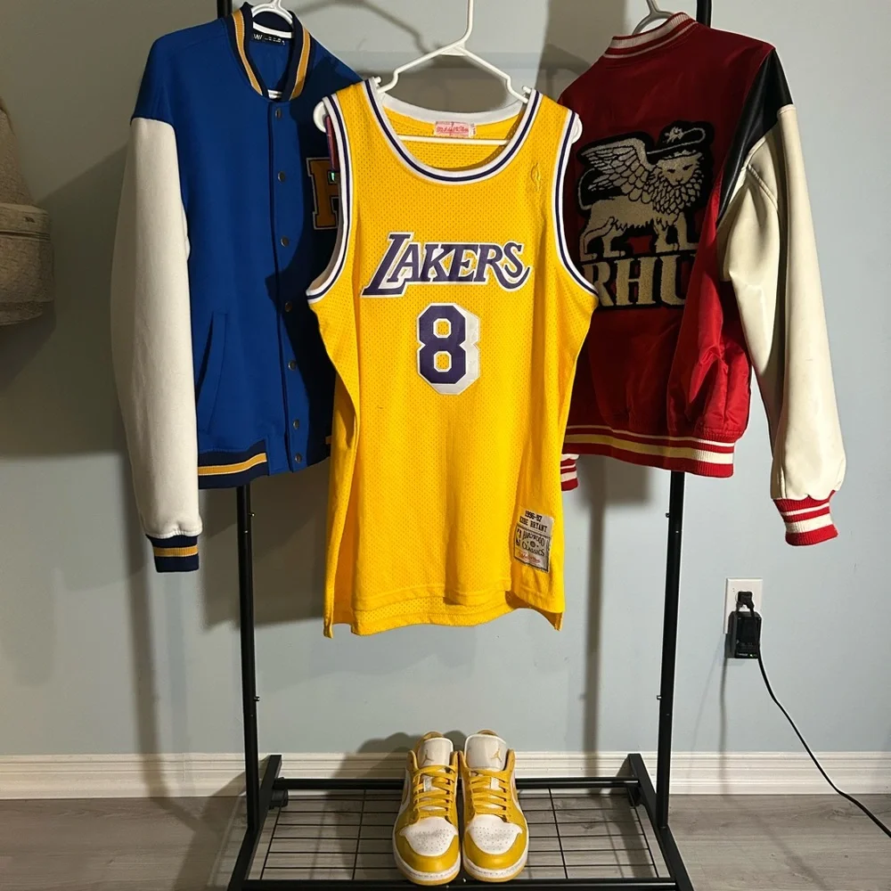 Men's Mitchell & Ness Los Angeles Lakers Kobe Bryant #8 Jersey - Size L - Picture 2 of 5